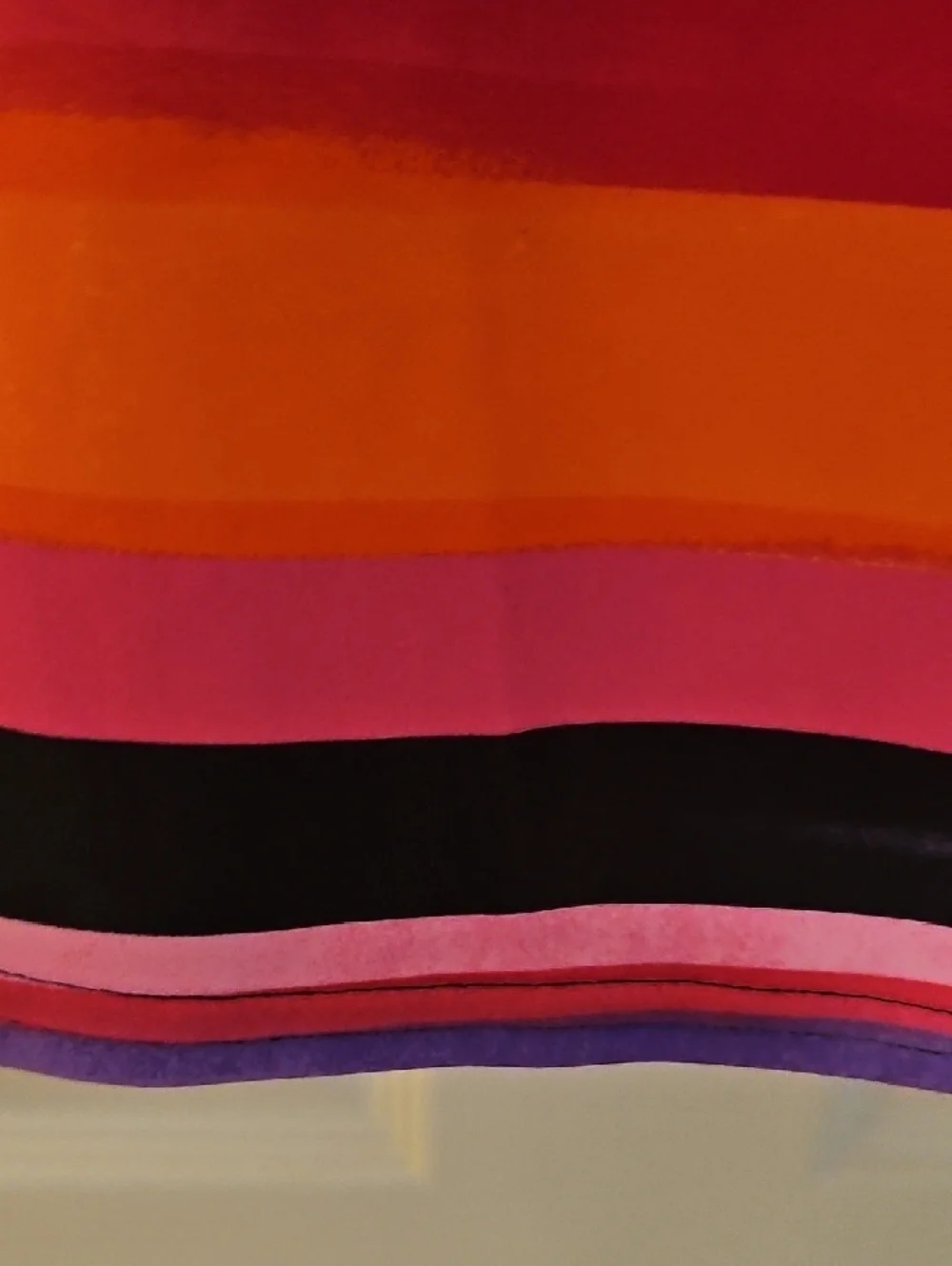 ZeroXposur Striped One-Piece Swimsuit in Orange, Pink & Purple - Picture 4 of 12